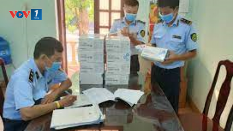 Quảng Bình: Phát hiện thu giữ 1.000 bộ test nhanh Covid-19 có dấu hiệu nhập lậu (02/09/2021)