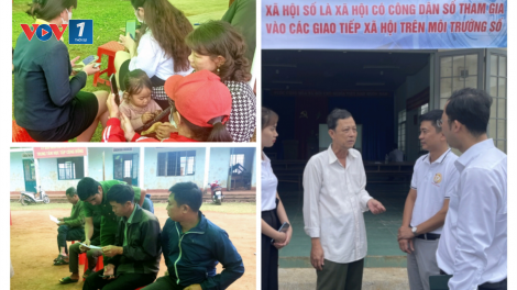 Tổ Công nghệ số cộng đồng - Đi từng ngõ, gõ từng nhà cùng chuyển đổi số.