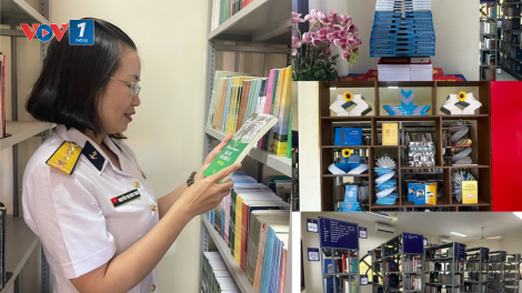 Cô nhân viên thư viện lan tỏa tình yêu sách đến các cán bộ chiến sĩ Vùng 4 Hải quân (07+08/10/2023)