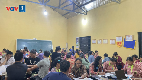Lớp học xóa mù chữ ở vùng biên Lạng Sơn (02/12/2023)