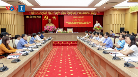 Vĩnh Phúc tăng cường kiểm tra, giám sát thi hành kỷ luật Đảng (12/12/2023)