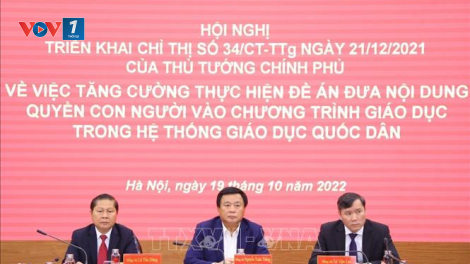 Đẩy mạnh giáo dục quyền con người trong hệ thống giáo dục quốc dân (08/12/23)