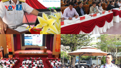 Lữ đoàn 162 Vùng 4 Hải quân: Tuyên truyền kiến thức biển đảo đến đồng bào Tây Nguyên (22/03/2023)