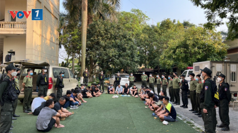 Công an Vĩnh Phúc triệt phá nhiều ổ nhóm cờ bạc lớn.(06/3/2023)