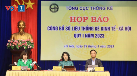 Tổng cục Thống kê: Tăng trưởng GDP quý I năm nay đạt 3,32% (30/3/2023)