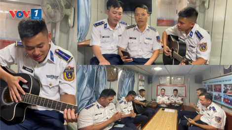 Phút thư giãn trên biển của những người lính Cảnh sát biển 3 (08+09/04/2023)