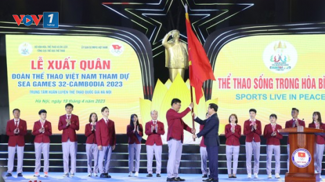 THỜI SỰ 6H SÁNG 20/4/2023: Đoàn thể thao Việt Nam tổ chức lễ xuất quân tham dự SEA Games 32, quyết tâm đạt thành tích cao