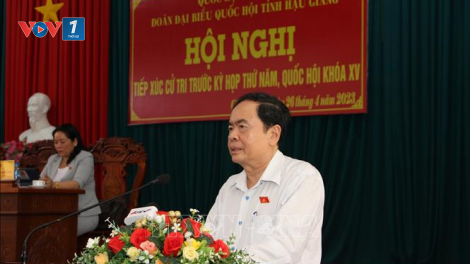 Nhiều Đoàn đại biểu Quốc hội tiếp xúc cử tri trước Kỳ họp thứ 5, Quốc hội khoá 15 (05/5/2023)