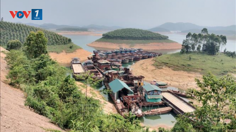 THỜI SỰ 21H30 ĐÊM 14/6/2023: Mực nước hồ Thác Bà, tại Yên Bái xuống thấp kỷ lục trong khoảng hơn 20 năm qua, khiến người nuôi trồng thuỷ sản trên lòng hồ điêu đứng.
