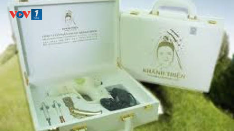 Tư vấn chữa bệnh theo phương pháp đông y nhờ sử dụng máy cứu ngải Khánh Thiện (13/7/2023)