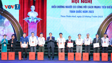 THỜI SỰ 12H TRƯA 22/7/2023: Hội nghị Biểu dương người có công với cách mạng tiêu biểu toàn quốc năm 2023, nhân kỷ niệm 76 năm ngày Thương binh - Liệt sĩ (27/7).