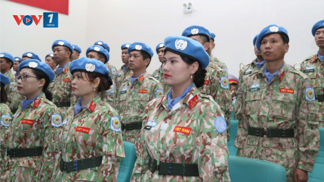 THỜISỰ 6H SÁNG 8/8/2023: Đội Công binh số 2 của Việt Nam hôm nay lên đường tham gia lực lượng gìn giữ hòa bình LHQ tại phái bộ ở Abyei.
