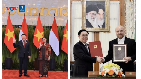 Nhìn lại chuyến thăm chính thức Cộng hòa Indonesia, tham dự Đại hội đồng AIPA-44 và thăm chính thức Cộng hòa Hồi giáo Iran của Chủ tịch Quốc hội Vương Đình Huệ (14/8/23)