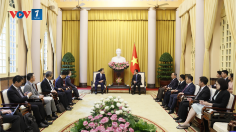 THỜI SỰ 12H TRƯA 23/8/2023: Chủ tịch nước Võ Văn Thưởng và Chủ tịch Quốc hội Vương Đình Huệ tiếp Chủ tịch Đảng Công minh Nhật Bản, đang có chuyến thăm và làm việc tại Việt Nam