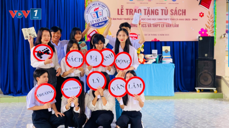 Cà Mau: Lan tỏa văn hóa đọc trong học đường (12/01/2024)