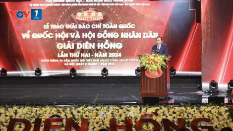 THỜI SỰ 21H30 ĐÊM 05/01/2024: Lễ trao giải Báo chí toàn quốc về QH và HĐND-giải “Diên Hồng” lần thứ hai