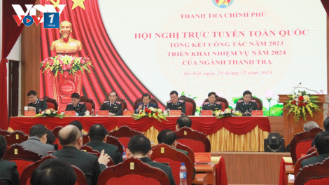 Tập trung thanh tra những lĩnh vực nhạy cảm, dễ xảy ra tham nhũng, tiêu cực (05/01/2024)