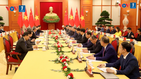 THỜI SỰ 21H30 ĐÊM 12/10/2024: Tổng Bí thư, Chủ tịch nước Tô Lâm hội kiến Thủ tướng Trung Quốc Lý Cường, đang có chuyến thăm chính thức Việt Nam theo lời mời của Thủ tướng Phạm Minh Chính