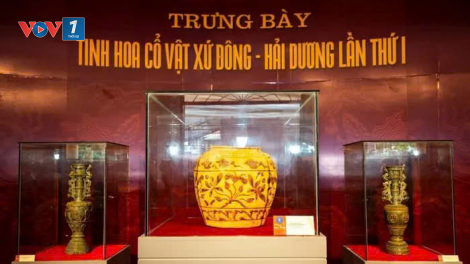 Trưng bày “Tinh hoa cổ vật Xứ Đông” và công bố bảo vật Quốc gia Chum gốm hoa nâu Hiệp An thời Trần ( 20/10/2024)