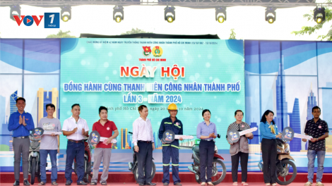 Tưng bừng Ngày hội đồng hành cùng thanh niên công nhân tại TP.HCM ( 20/10/2024)