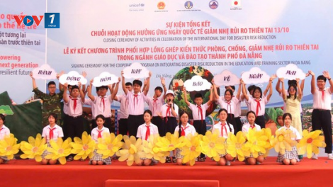 Trao quyền cho thế hệ trẻ vì một tương lai an toàn trước thiên tai (08/10/2024)