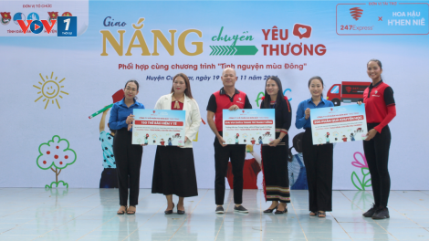 "Giao nắng chuyển yêu thương" về với thiếu nhi vùng khó Đắk Lắk (19/11/2024)