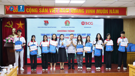 Trao học bổng SCG Sharing the Dream 2024 cho học sinh, sinh viên (12/11/2024)