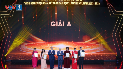 THỜI SỰ 21H30 ĐÊM 11/11/2024: Lễ trao giải báo chí “Vì sự nghiệp Đại đoàn kết toàn dân tộc lần thứ 16 năm 2023 – 2024”