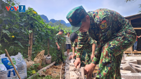 Bộ đội Biên phòng chung tay xóa nhà tạm, dột nát vùng biên giới Cao Bằng (19/11/2024)