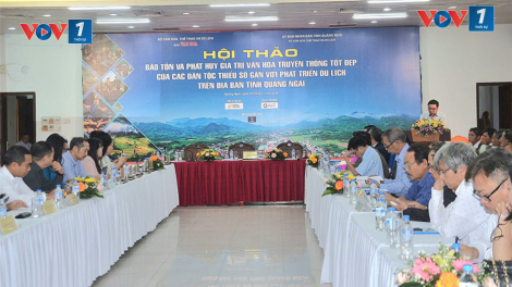 Quảng Ngãi: Bảo tồn, phát huy giá trị văn hóa truyền thống của các dân tộc thiểu số gắn với phát triển du lịch (23/11/2024)