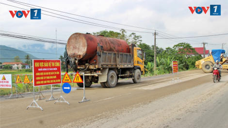 Bảo vệ thi công dự án nâng cấp Quốc lộ 19 qua Bình Định (05/11/2024)