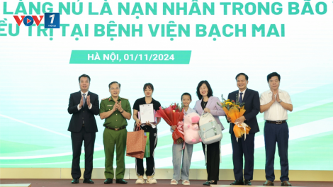Nạn nhân cuối cùng ở làng Nủ điều trị tại Bệnh viện Bạch Mai được xuất viện (01/11/2024)