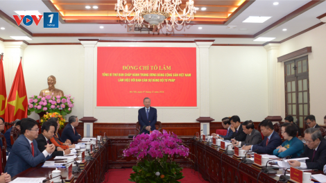 THỜI SỰ 12H TRƯA 7/11/2024: Tổng Bí thư Tô Lâm làm việc với Ban Cán sự Đảng Bộ Tư pháp.