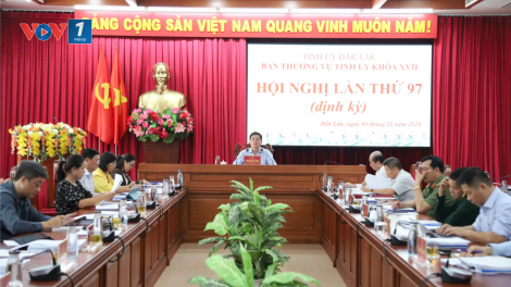 Đắk Lắk: Tập trung khắc phục, xử lý dứt điểm các sai phạm theo kết luận thanh tra, kiểm tra (04/11/2024)