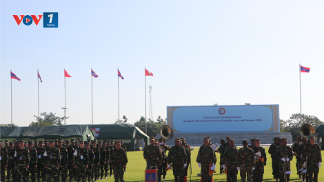 Khai mạc diễn tập cứu hộ cứu nạn chung quân đội ba nước Việt Nam - Lào - Campuchia (18/11/2024)