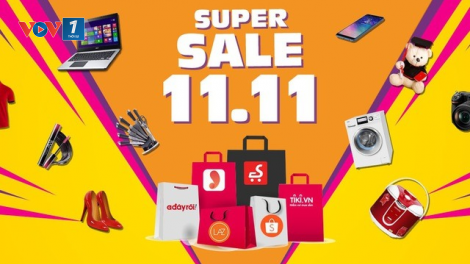 THỜI SỰ 11/11/2024: Các sàn thương mại điện tử đưa ra nhiều chương trình siêu giảm giá trong ngày lễ độc thân 11/11.