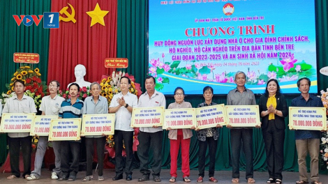 THỜI SỰ 6H SÁNG 28/11/2024: Tỉnh Bến Tre đặt mục tiêu hoàn thành hỗ trợ nhà ở cho người có công; Hỗ trợ nhà ở cho hộ nghèo, hộ cận nghèo; Xóa nhà tạm, nhà dột nát cho người dân ngoài 2 nhóm hỗ trợ vừa nêu trong năm 2025.
