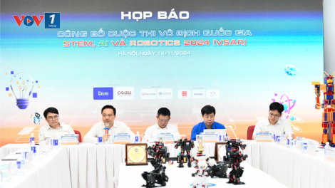 Khởi động Cuộc thi Vô địch Quốc gia STEM, AI và Robotics 2024 (14/11/2024)