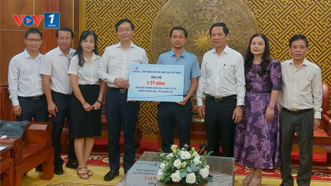 Petrovietnam hỗ trợ Quảng Trị 9,5 tỷ đồng thực hiện các công trình an sinh xã hội