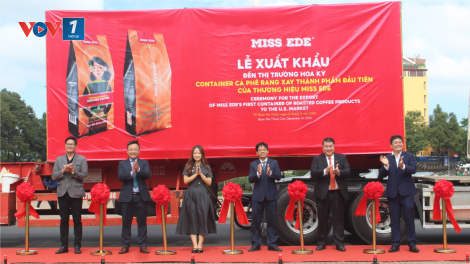 Đắk Lắk xuất khẩu cà phê rang xay thành phẩm sang Hoa Kỳ (01/12/2024)