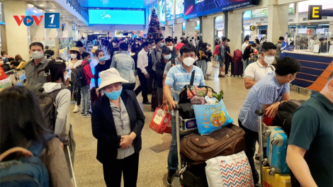 Hành khách lưu ý gì khi bay vào dịp Tết Nguyên đán tại sân bay Tân Sơn Nhất? (26/12/2024)