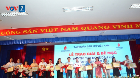 Bế mạc Hội thi tay nghề Dầu khí lần thứ 8 năm 2024