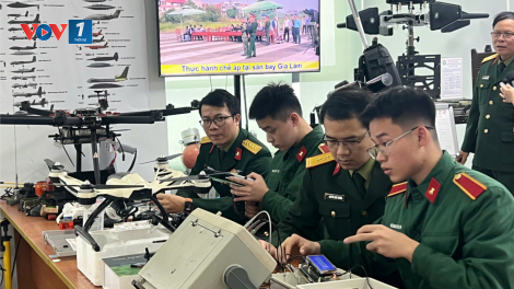 Triển lãm Quốc phòng Quốc tế Việt Nam:  Hành trình sáng tạo- Thiết bị cá nhân chế áp Flycam CA-18GL (09/12/2024)