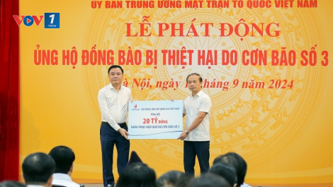 Gần 6 vạn người lao động Dầu khí làm thêm ngày thứ Bảy để hỗ trợ đồng bào bị thiệt hại do thiên tai