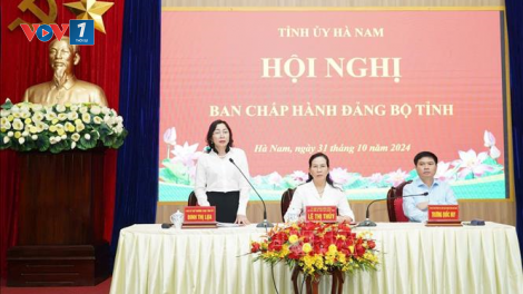 Đảng bộ tỉnh Hà Nam quyết tâm thực hiện thắng lợi Nghị quyết Đại hội nhiệm kỳ 2020- 2025.(03/12/2024)