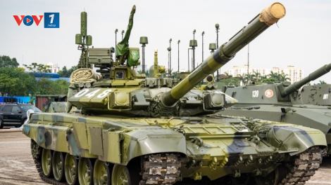 Triển lãm Quốc phòng Quốc tế 2024: "Quả đấm thép"- Xe tăng T-90 của Quân đội Việt Nam (20/12/2024)