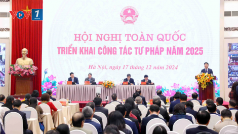 Ngành Tư pháp quyết tâm đổi mới mạnh mẽ công tác xây dựng, thi hành pháp luật (17/12/2024)