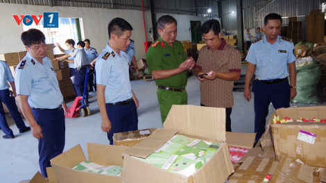 Phát hiện nhiều vụ việc sản xuất hàng giả, hàng cấm với số lượng lớn (22/2/2024)
