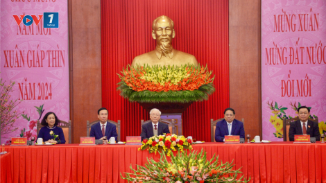 THỜI SỰ 12H TRƯA 07/02/2024: Tổng Bí thư Nguyễn Phú Trọng dâng hương tưởng niệm Chủ tịch Hồ Chí Minh và chủ trì buổi gặp mặt, chúc Tết