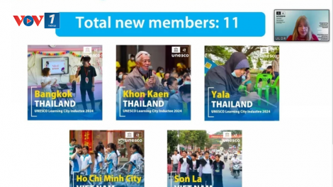 THỜI SỰ 6H SÁNG 15/2/2024: UNESCO công nhận thành phố Sơn La và thành phố Hồ Chí Minh là thành viên "Mạng lưới các thành phố học tập toàn cầu"